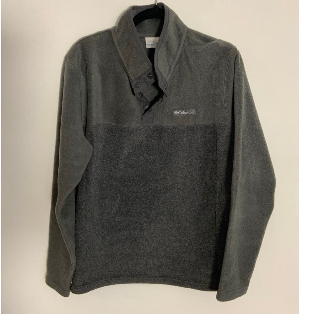 Columbia Men's 2 tone grey Pullover size medium